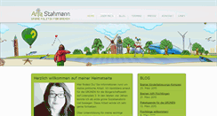 Desktop Screenshot of anja.stahmann.de